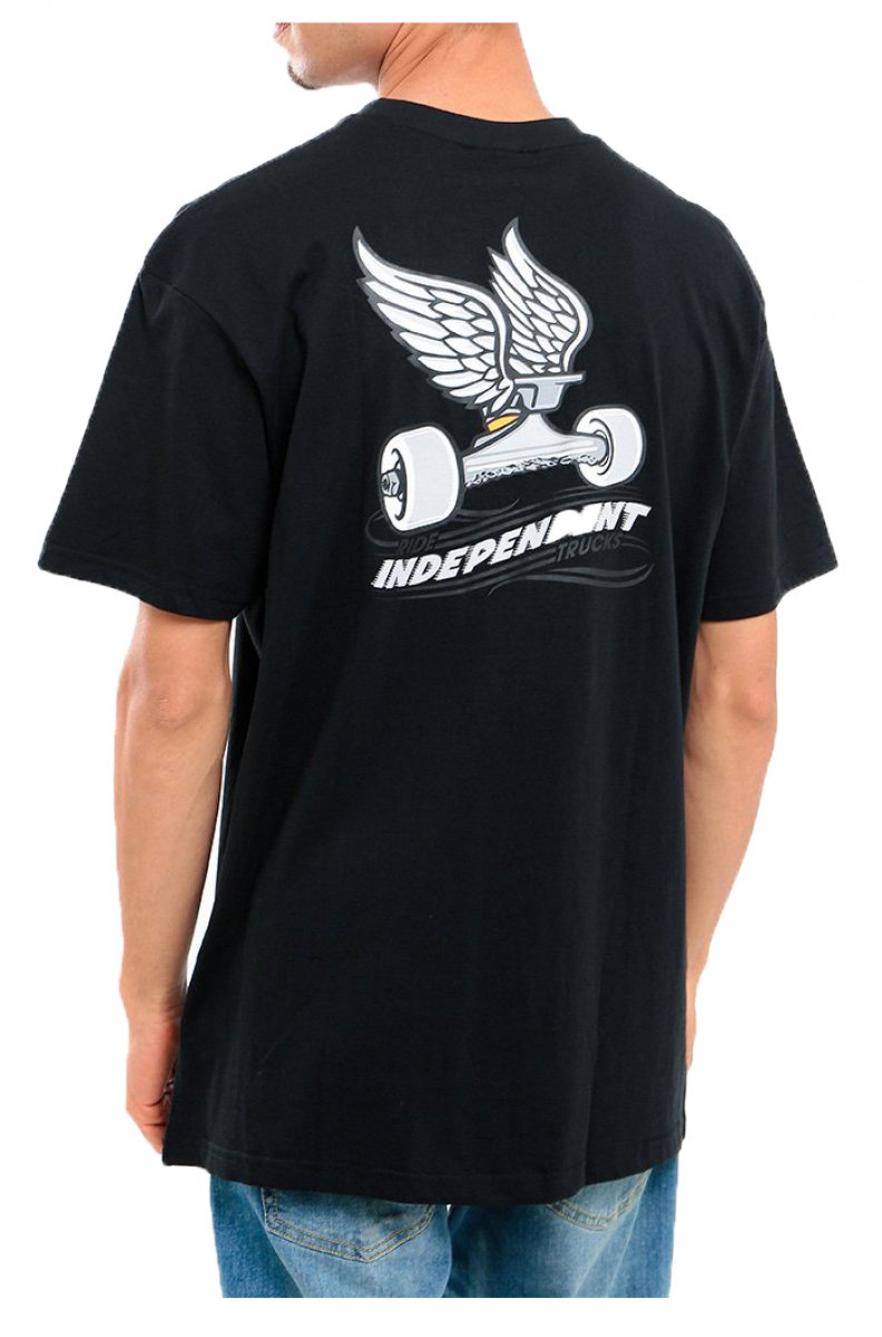INDEPENDENT T-Shirt Take Flight Black INDEPENDENT