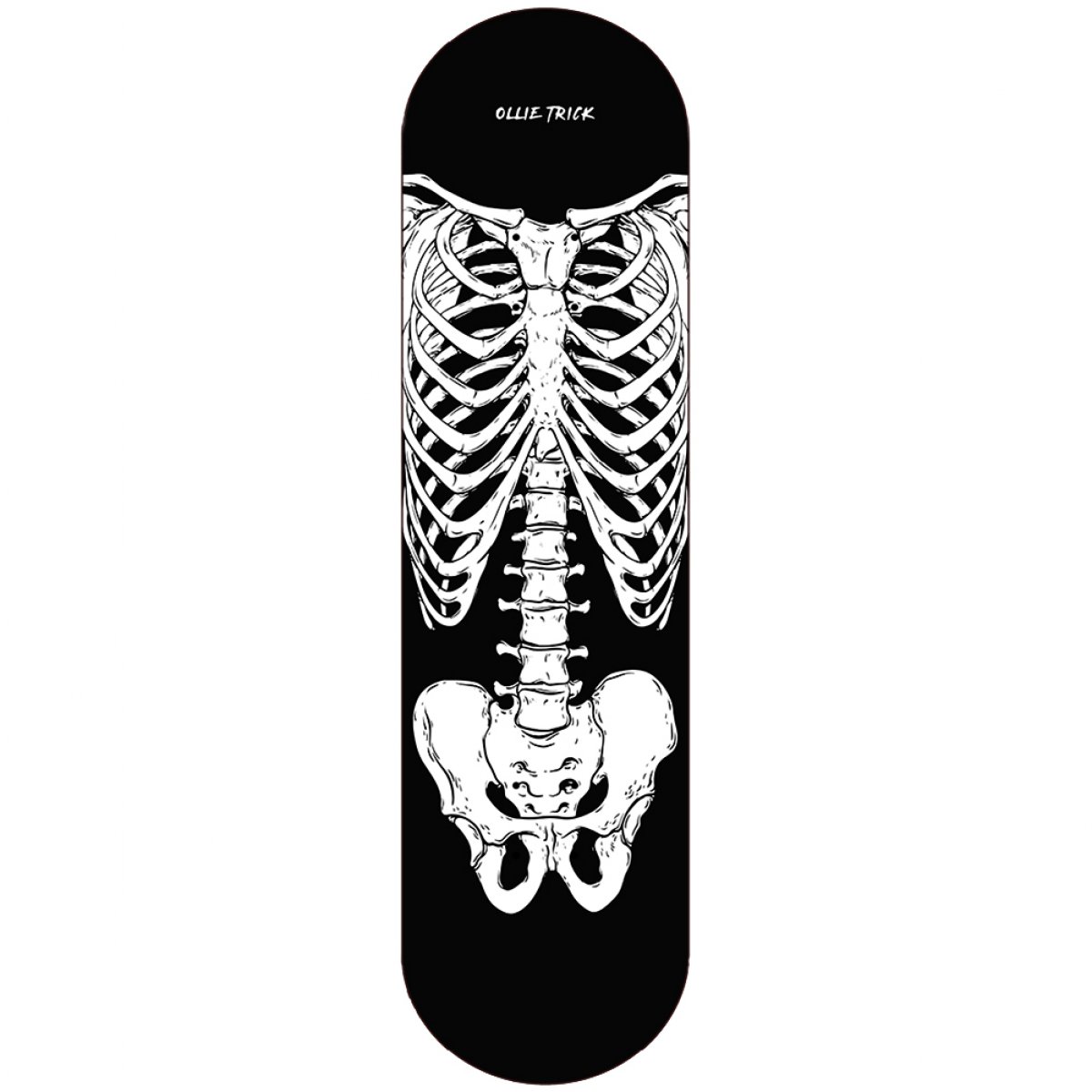 OLLIE TRICK Tavola da Skate Skeleton Grip incluso - Scegli la misura OLLIE TRICK