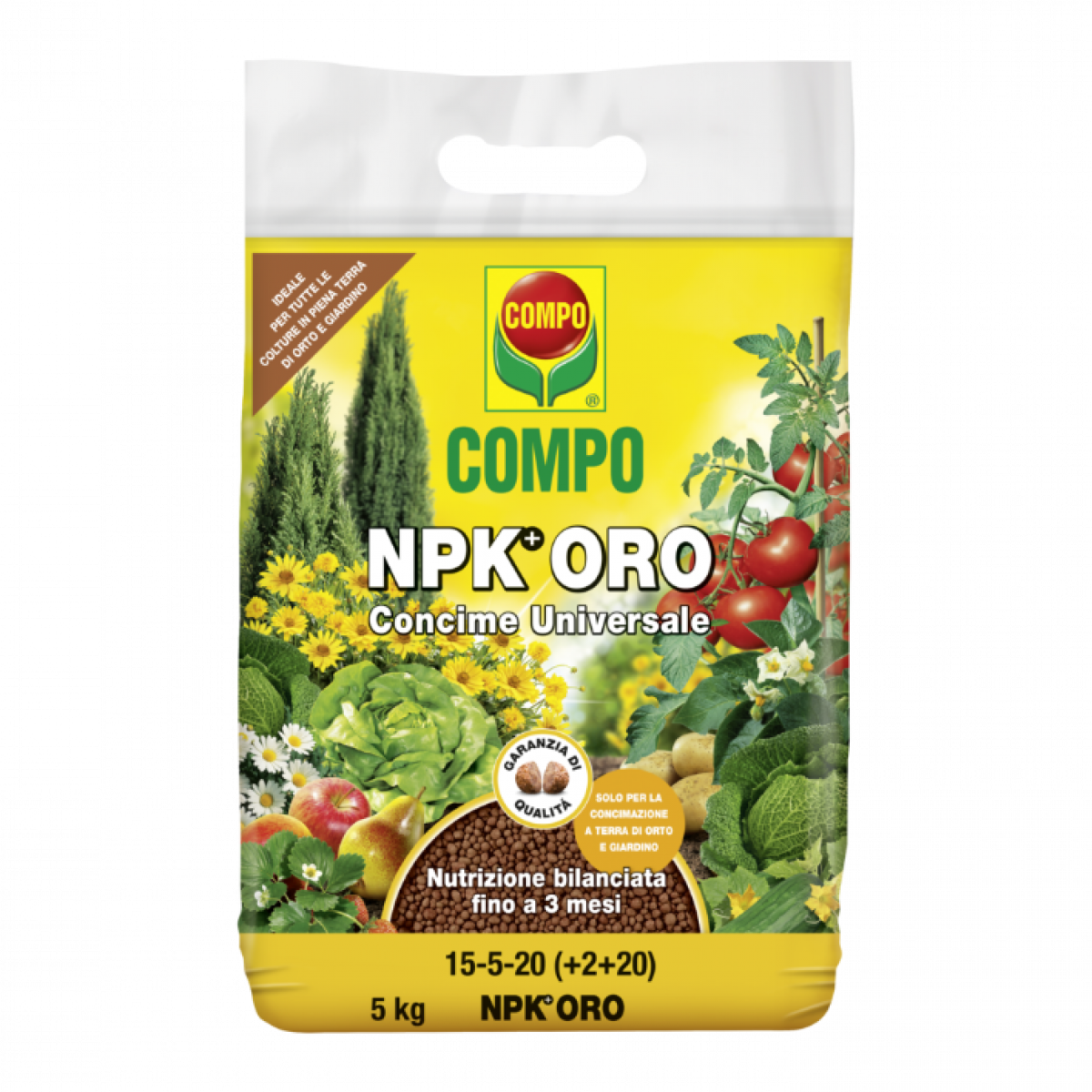 Concime NPK oro Compo - 5 kg