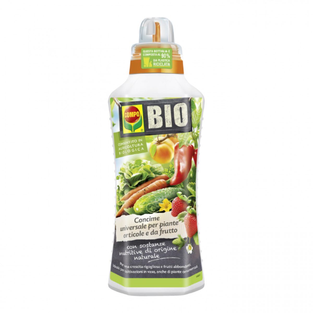 Concime liquido Bio per piante orticole e da frutta Compo - 1l