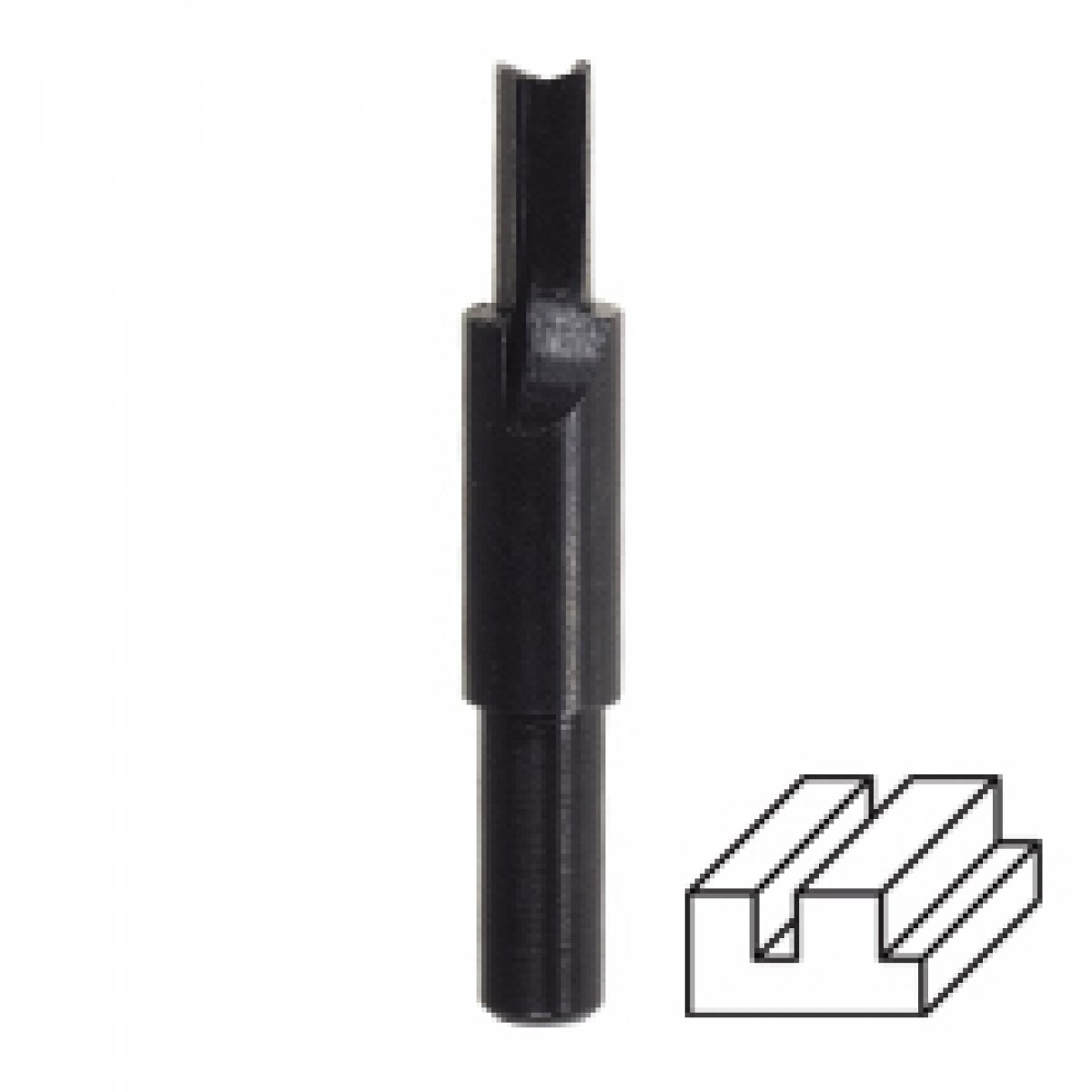 FRESA SAGOMATA Ø 6 mm a dito per mortasare Gambo Ø 8 mm PG PROFESSIONAL