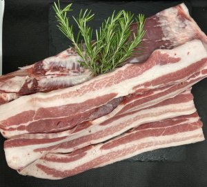 Pancetta di suino brado