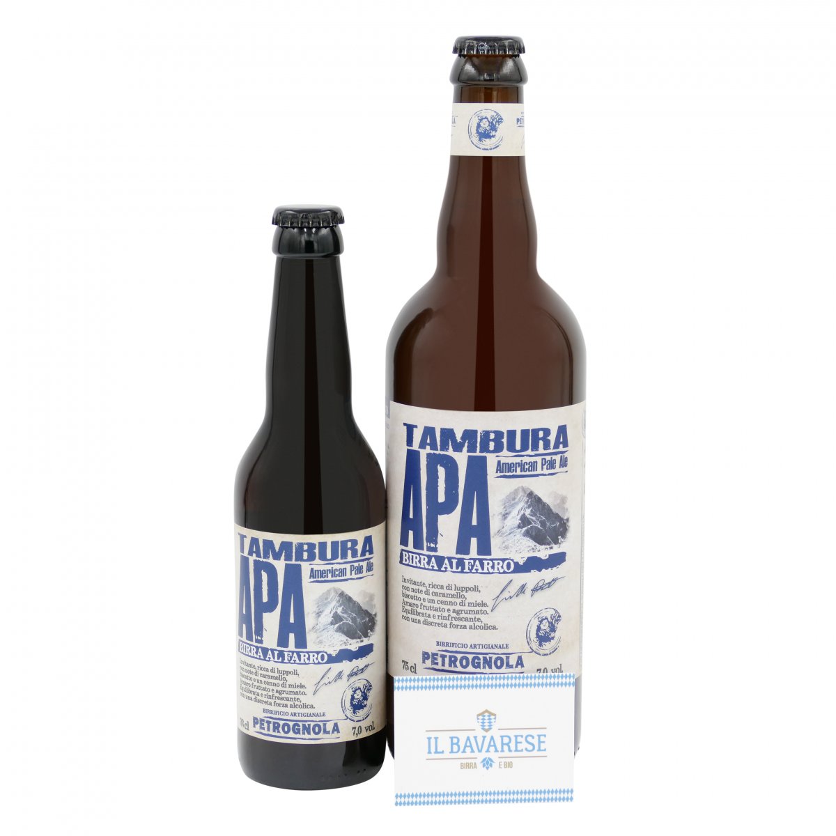 Birra Petrognola Tambura APA 33 cl Birra American Pale Ale (APA) al Farro