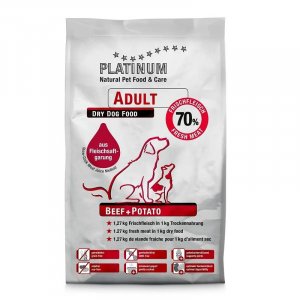 PLATINUM NATURAL 5kg per cani grain free adulto MANZO