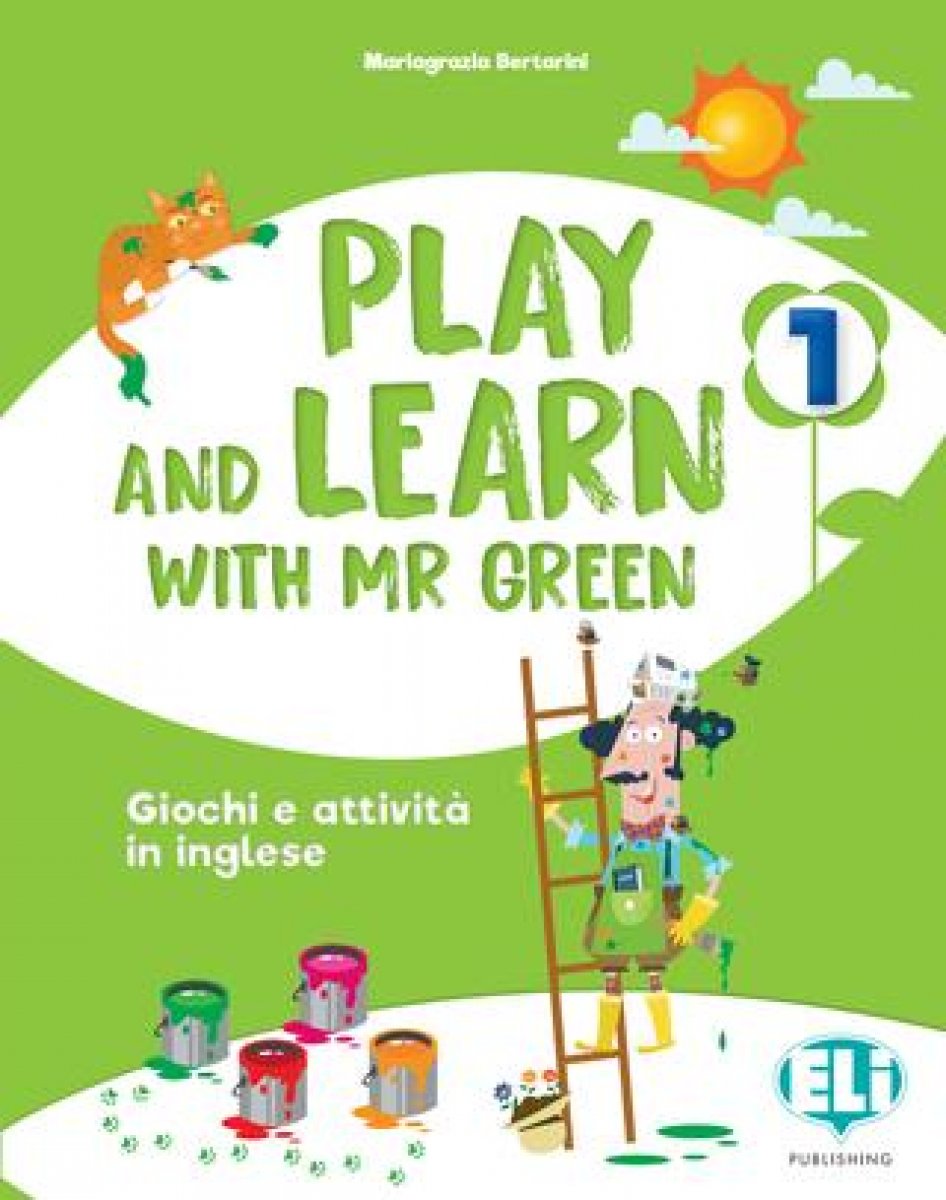 PLAY AND LEARN WITH MR GREEN 1 LIBRO VACANZE RIPASSO ESTATE COMPITI SCUOLA INGLESE