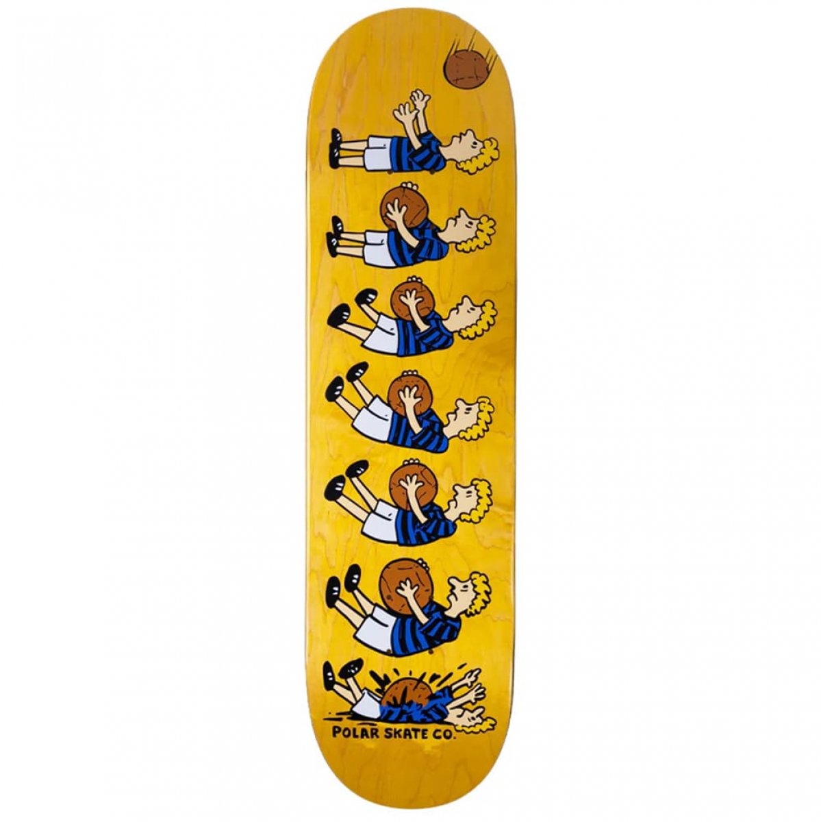 Polar Skate co. Tavola da skate 8.25' Basketball team deck 8.25' grip incluso Polar Skateboards