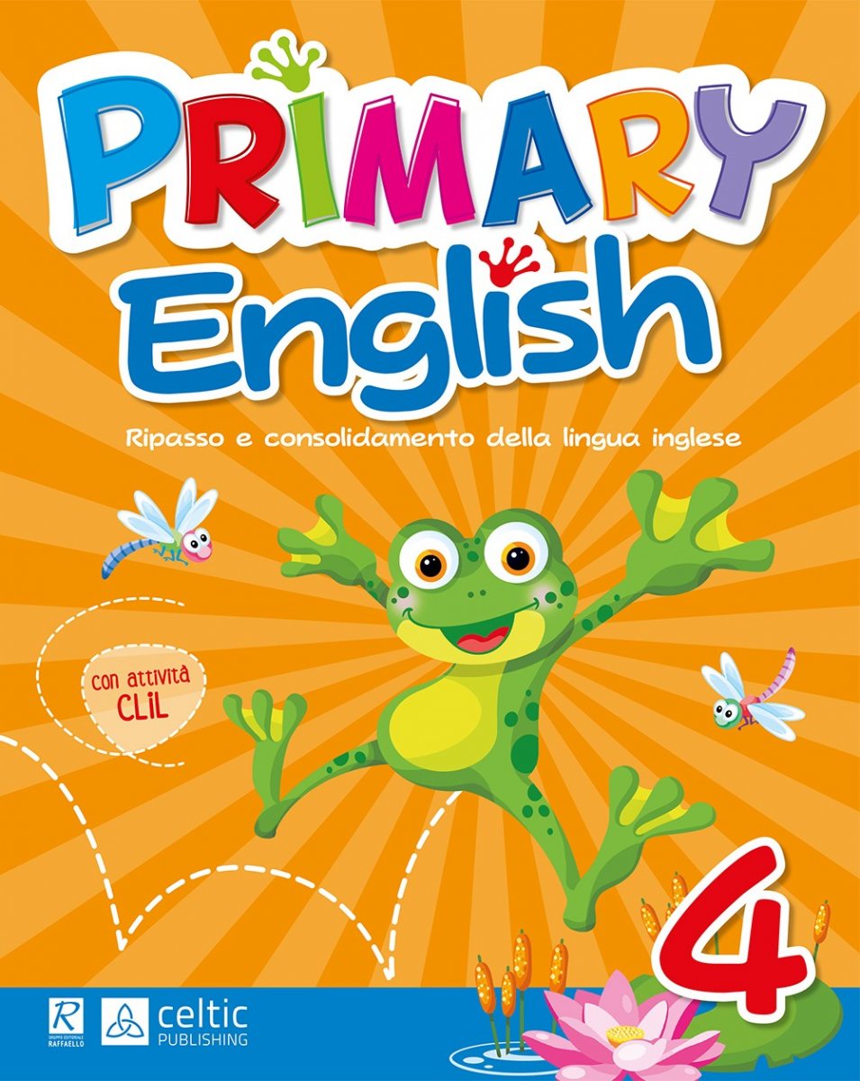 PRIMARY ENGLISH 4 LIBRO VACANZE RIPASSO ESTATE COMPITI SCUOLA INGLESE