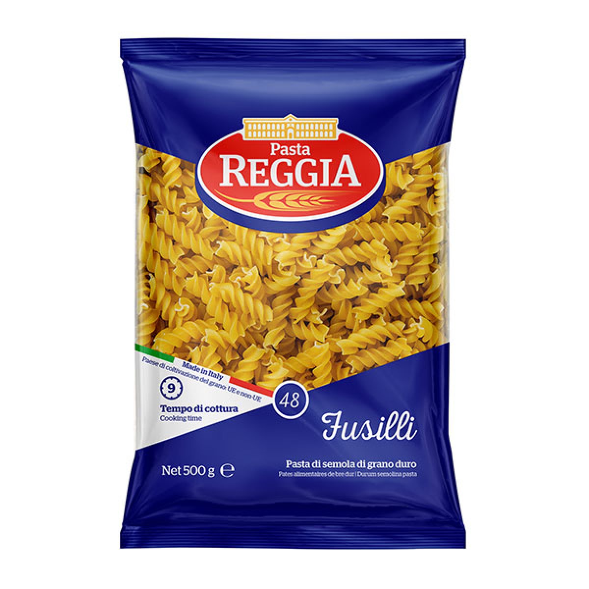 fusilli 500gr Reggia