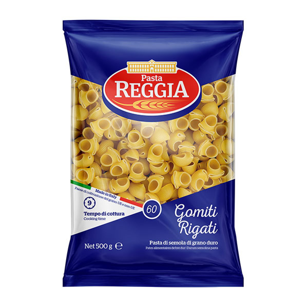 gomiti rigati 500gr Reggia