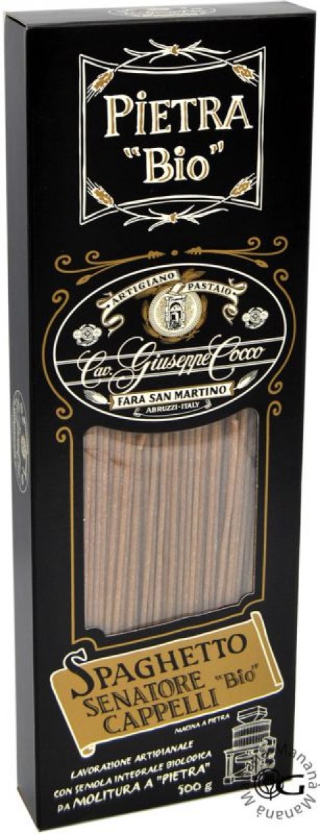 spaghetto senatore cappelli bio 500gr artigiano pastaio lav. Giuseppe cocco fara san martino