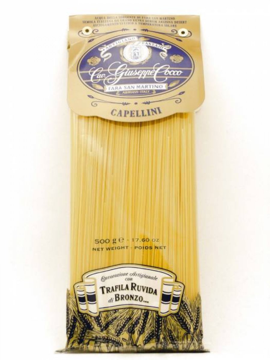 capellini 500gr artigiano pastaio lav. Giuseppe cocco fara san martino