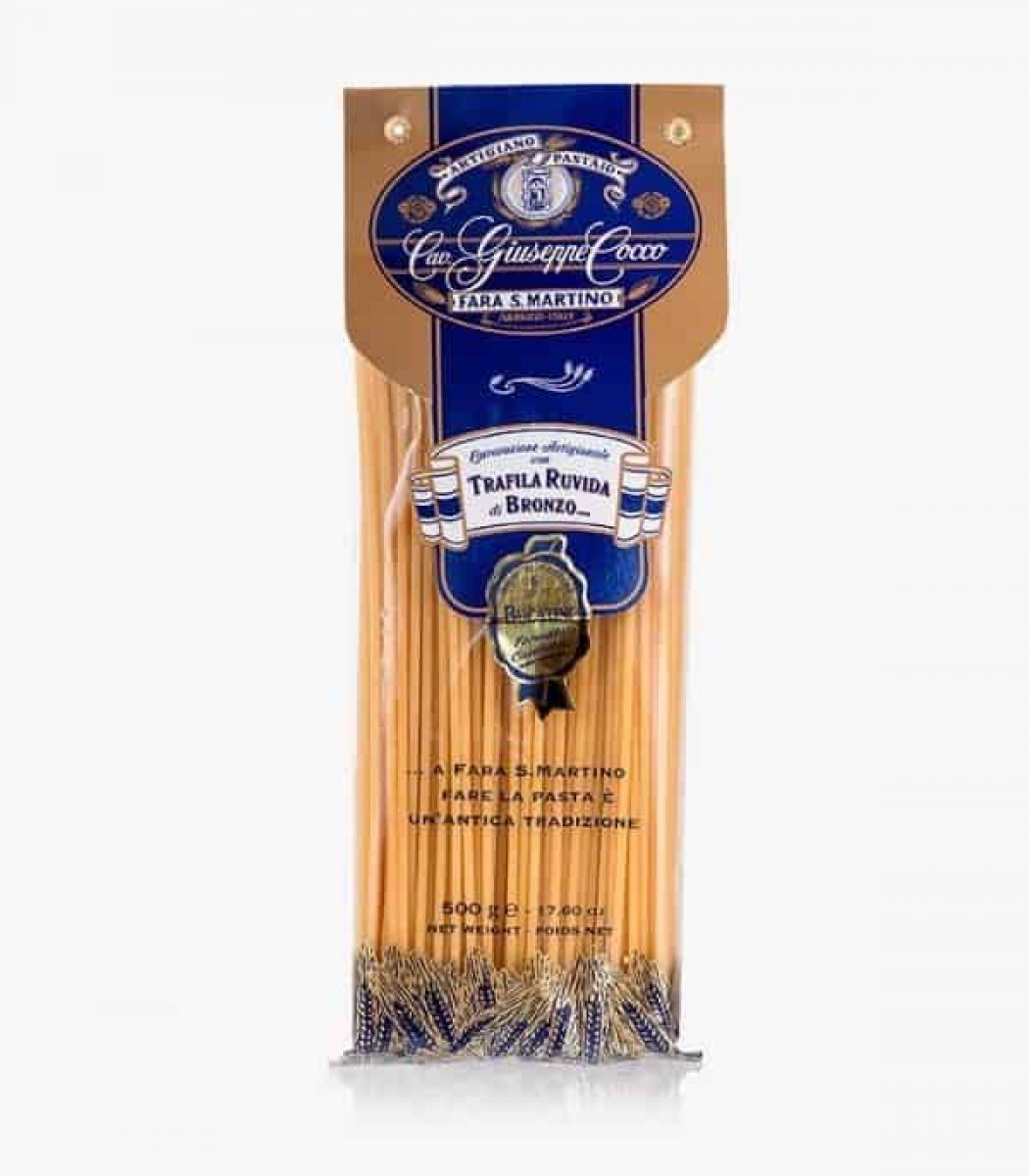 bucatini 500gr artigiano pastaio lav. Giuseppe cocco fara san martino