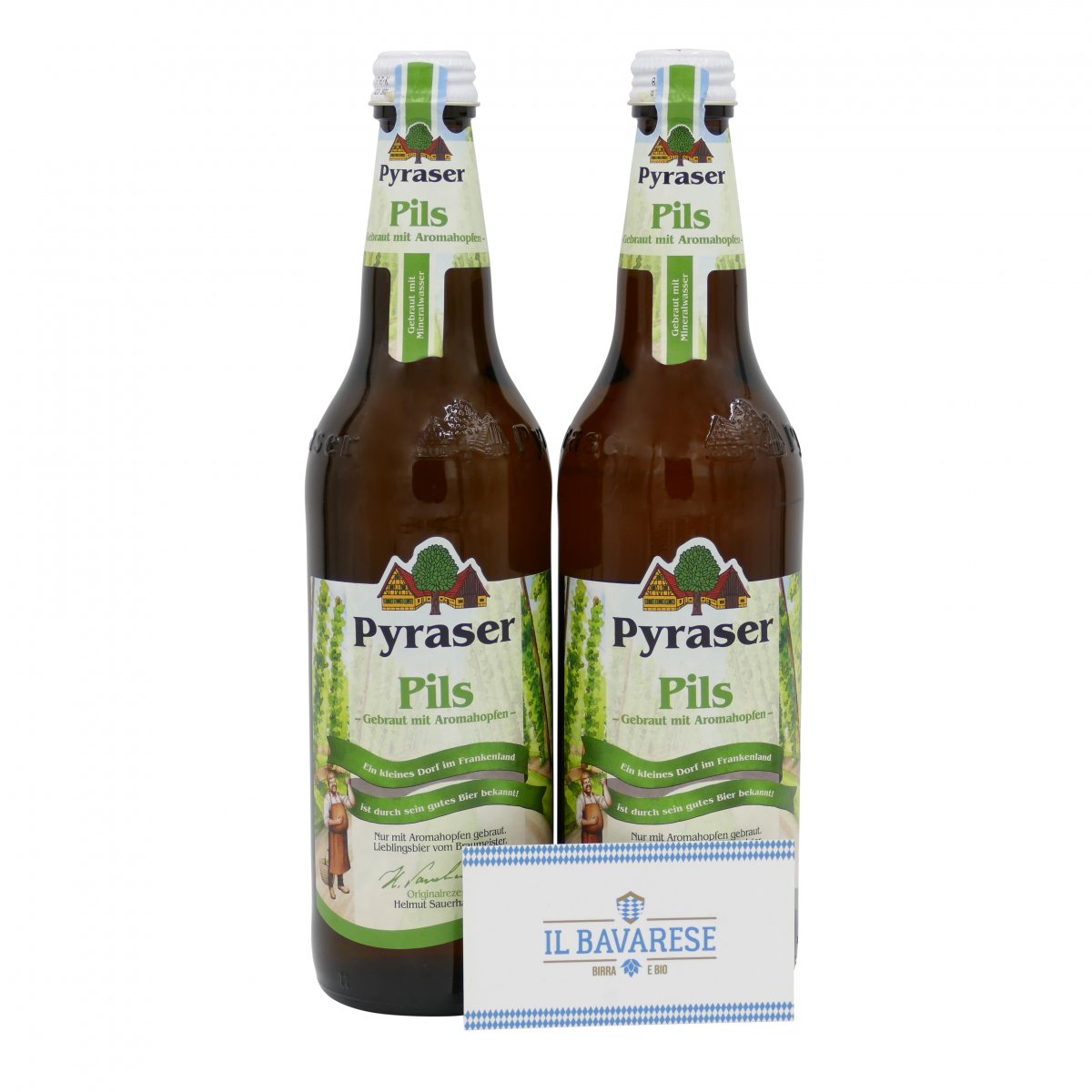 Birra Pyraser Pils Classica Birra Pilsner, non pastorizzata, filtrata