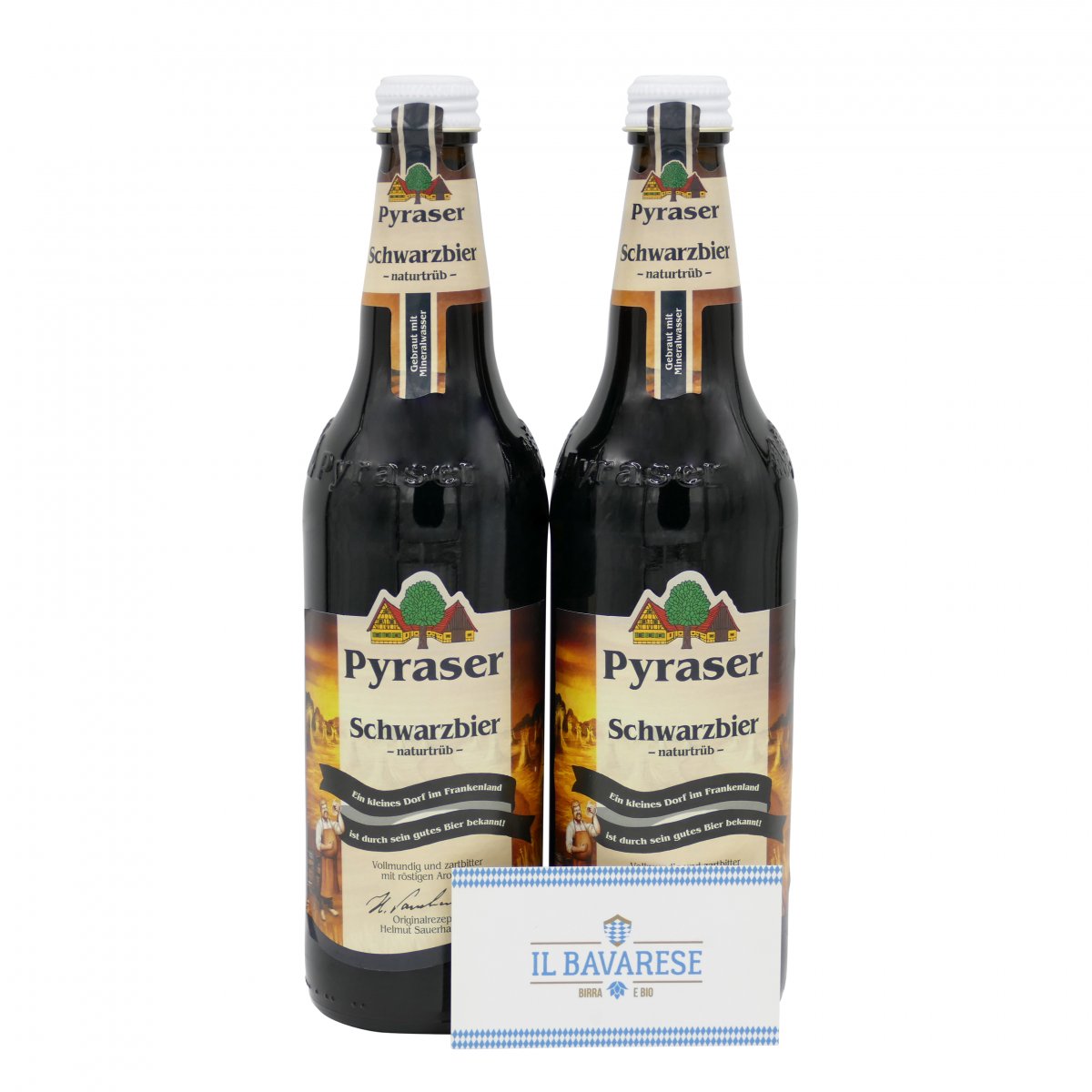 Birra Pyraser Schwarzbier Birra Lager Nera, non pastorizzata, filtrata