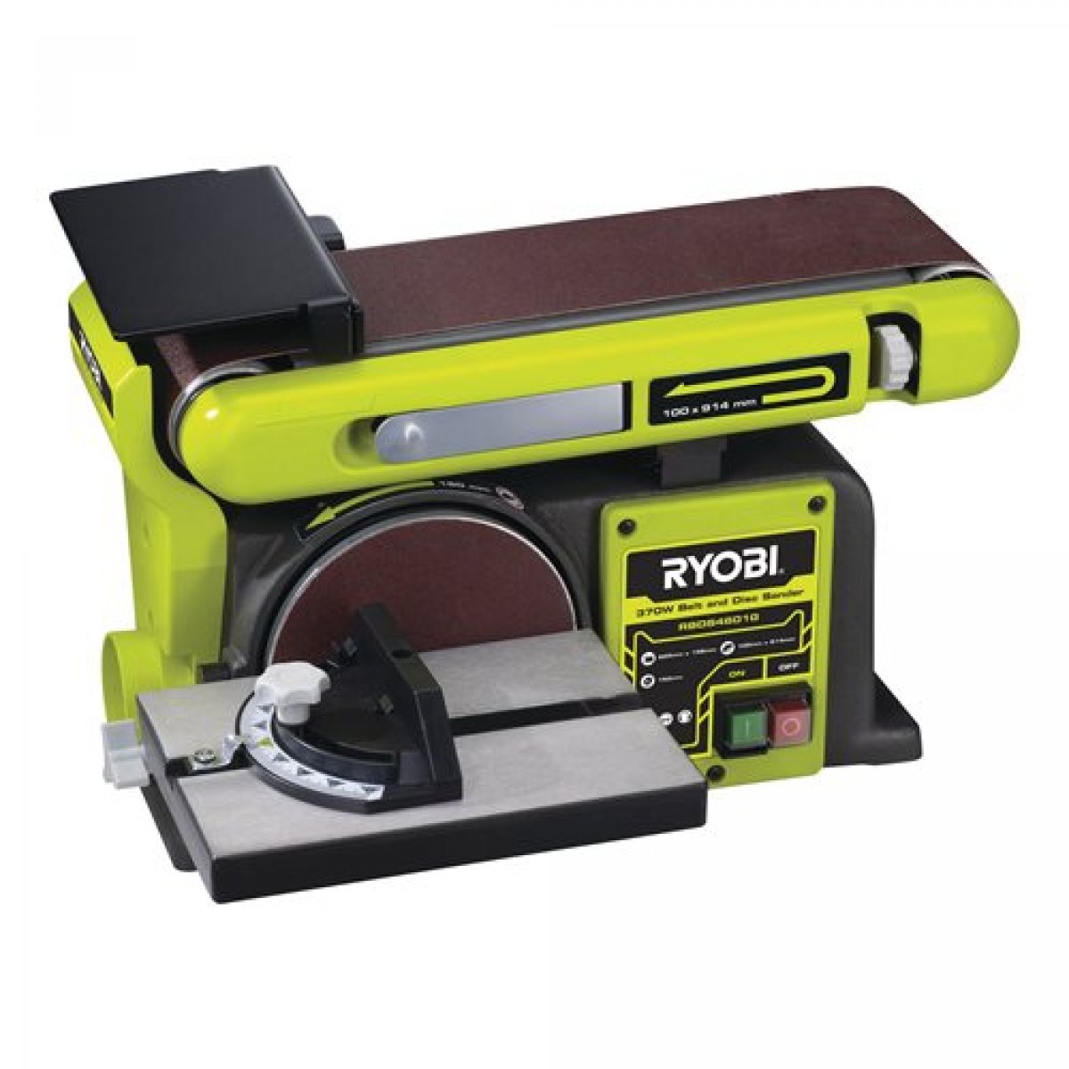 Levigatrice a nastro e a disco 375W RYOBI