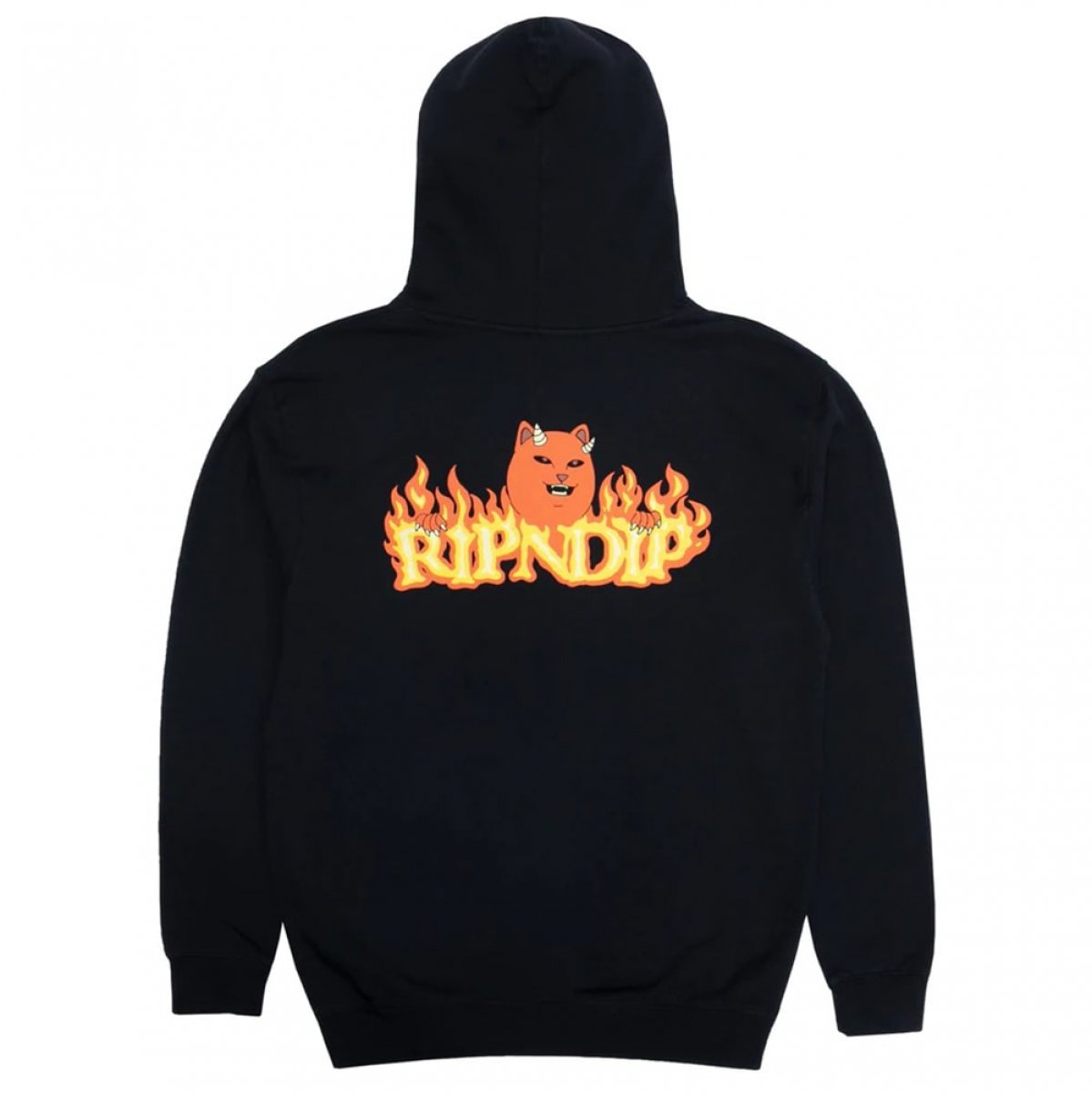 RIPNDIP Felpa con Cappuccio Devils work black RIPNDIP