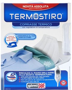 COPRIASSE DA STIRO TERMICO CON REGOLATORE TEMPERATURA CM 126X45