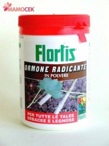 FLORTIS ormone radicante in polvere per talee e trapianti.