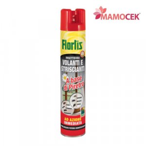 FLORTIS Insetticida volanti striscianti spray mosche zanzare formiche