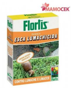 FLORTIS Esca lumachicida in granuli per la protezione di orti e giardini.