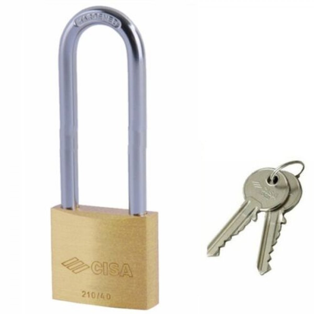 LUCCHETTO CISA MM.50 ARCO EXTRA LUNGO MM.127 CISA