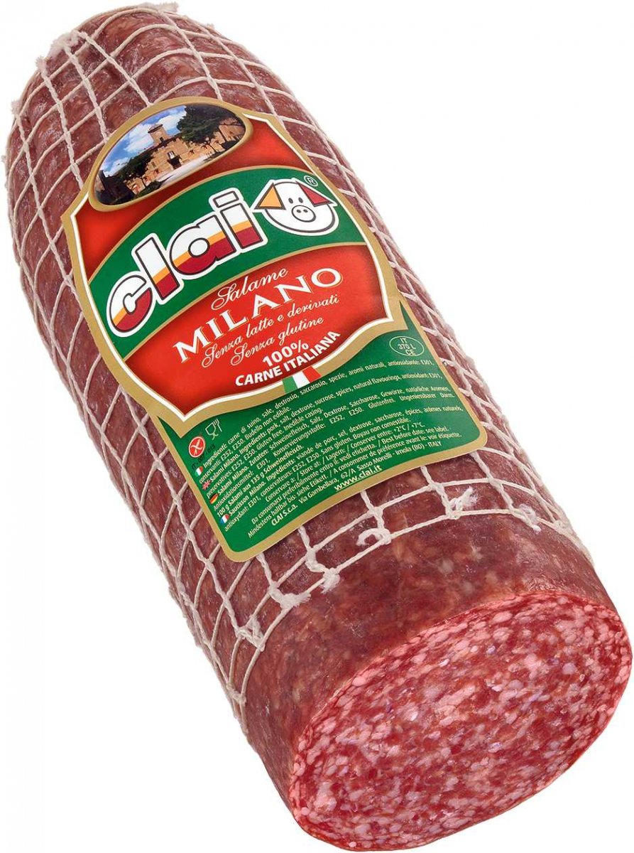 SALAME MILANO EXTRA KG. 2 circa CLAI SOC.COOP. AGRICOLA