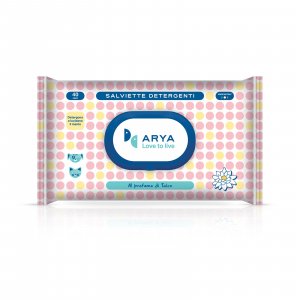 ARYA salviette detergenti TALCO 40pz