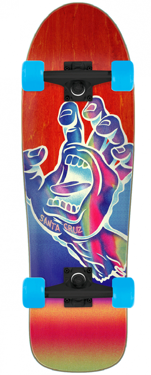 Santa Cruz Cruiser Completo Iridescent Hand 9.7