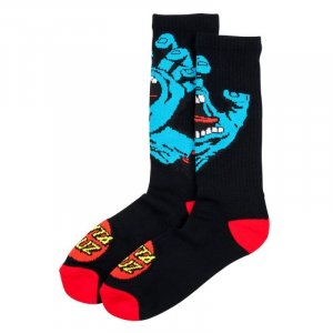 SANTA CRUZ Calzini Screaming Hand Stance Socks BLACK