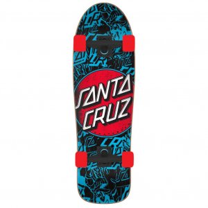 SANTA CRUZ CRUISER STREET SKATE PROFESSIONALE CONTRA DISTRESS 9.7