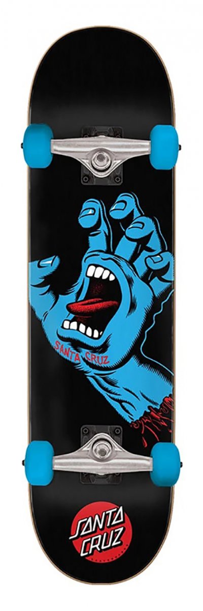Santa Cruz Skateboard Skate Completo Screaming Hand 8.0