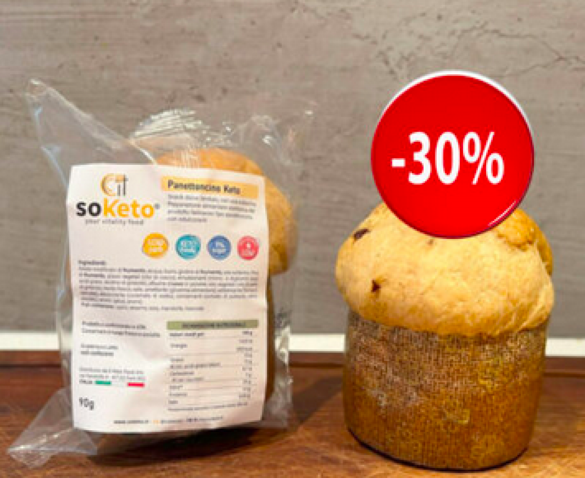 Dolce Keto con uva sultanina conf. da 90gr