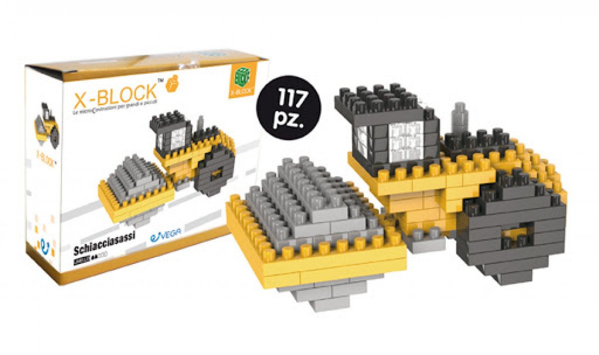 X-BLOCK SCHIACCIASASSI 117 PEZZI