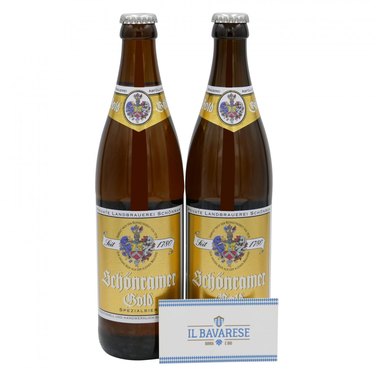 Birra Schönramer Gold Artigianale Birra Lager Bionda Speciale non pastorizzata