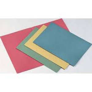 Cartelline semplici - 25x34 cm - verde pastello-- conf. 50 pezzi