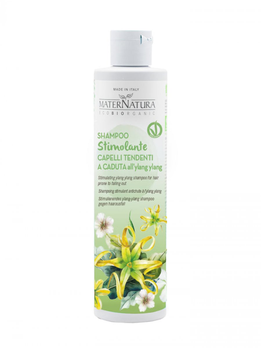 shampoo stimolante capelli tendenti a caduta all’Ylang Maternatura