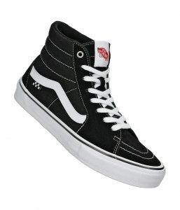 VANS SK8 HI Scarpa alta sportiva Pro Black White