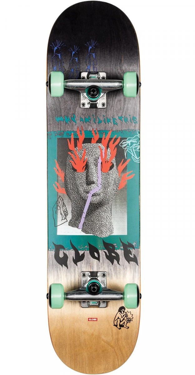 Globe Skate completo professionale G1 Firemaker 7.75