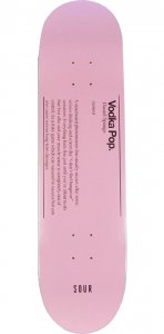 SOUR Solution Tavola da skate 8.18' Vodka pop Spangs Pro deck 8.18' Grip incluso