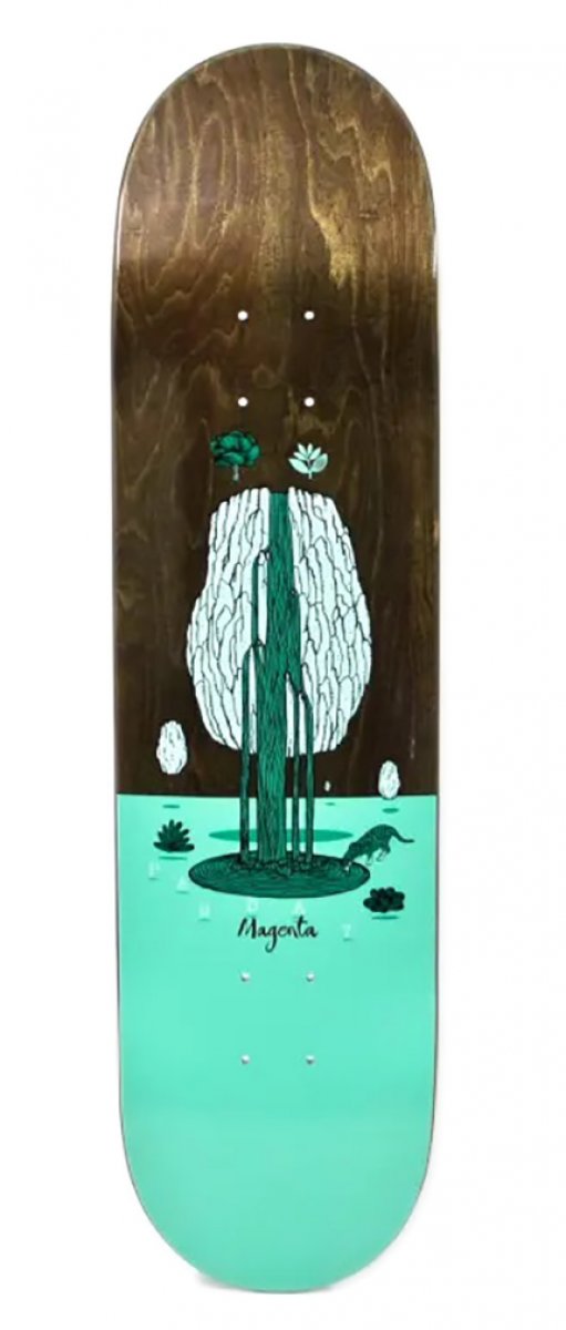 Magenta Skateboards Tavola da skate Landscape series Soy panday Deck 8.125