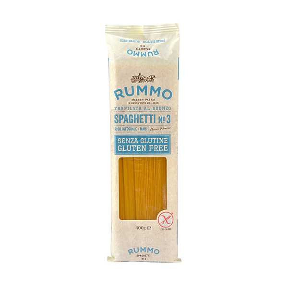 SPAGHETTI SENZA GLUTINE GR. 400 RUMMO SPA