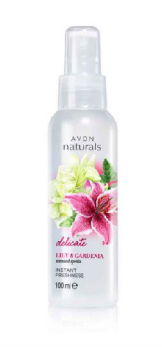 Fragranza spray per il corpo alla Pesca e Orchidea Vanigliata Naturals 100 ml