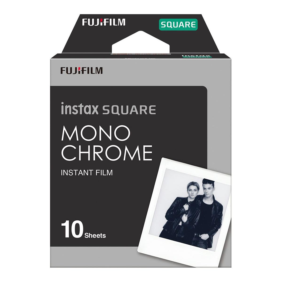 Pellicola MONO CHROME per FUJIFILM instax square (10 foto) Pellicola per foto istantanee