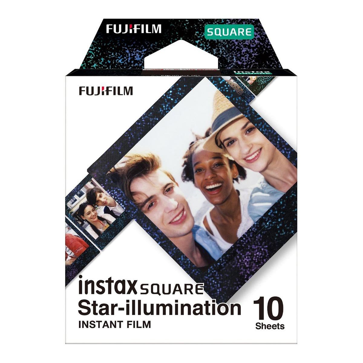 Pellicola STAR ILLUMINATION per FUJIFILM instax square (10 foto) Pellicola per foto istantanee