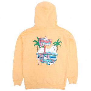 RIPNDIP Felpa con Cappuccio Nerms diner peach