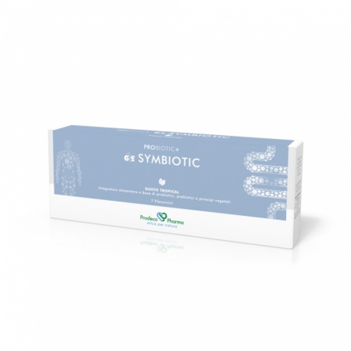 GSE PROBIOTIC+ Symbiotic Adulti 10+2 flaconcini - Prodeco Pharma Integratore alimentare a base di fermenti lattici, frutto-oligosaccaridi, Estratto di semi di Pompelmo, Astragalo e Uncaria. 10+2 flaconcini.da 10 ml