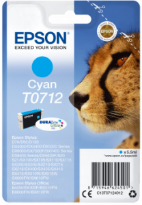 CARTUCCIA EPSON GHEPARDO 0712 CYANO