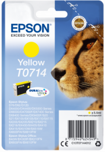 CARTUCCIA EPSON GHEPARDO 0714 GIALLO