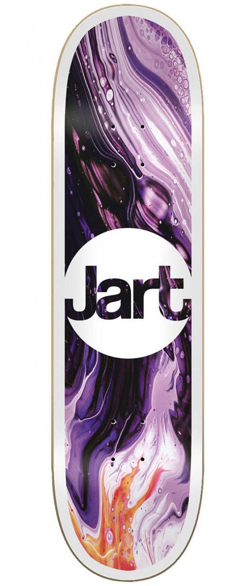 JART Skateboards Tavola da skate Tie dye Pink Deck 8.25