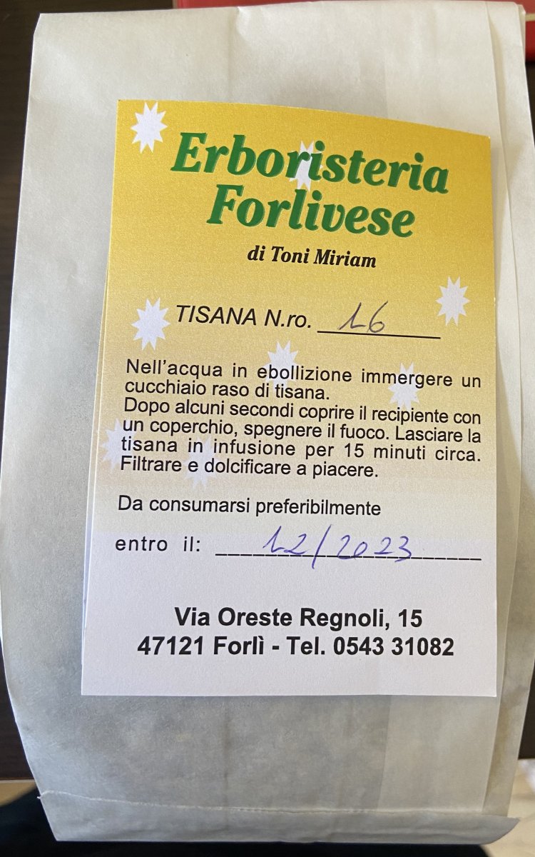 TISANA N.16 FORTE